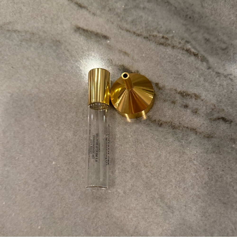 Gold and Clear Perfume Atomizer